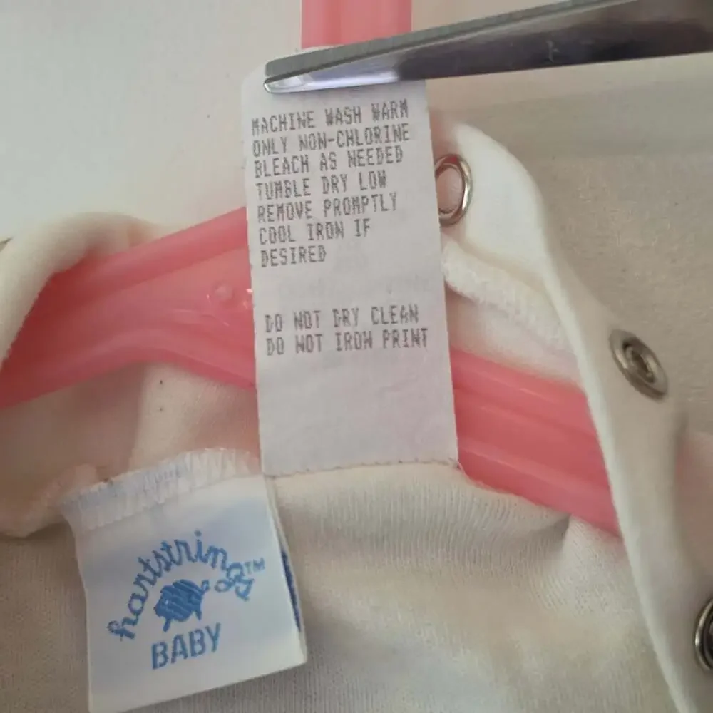 Flourishing Baby 24M Plaid Farm Animal Romper Turtleneck Set 90s